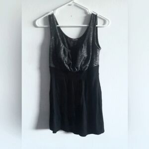 Empire-waisted sleeveless tank top, maternity
